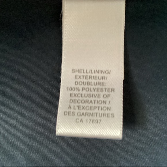 Banana Republic Navy Nylon Lightweight Bomber Jacket, Size XL - Picture 4 of 9